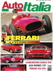 AUTO ITALIA 1997 MAY/JUNE - TESTS: ALFA 155 1.8 TS, GTV 3.0 V6, FERRARI 456 GTA